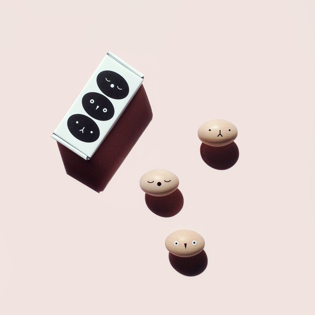 Wooden Toto Wall Hooks by Rock & Pebble | Soren's House