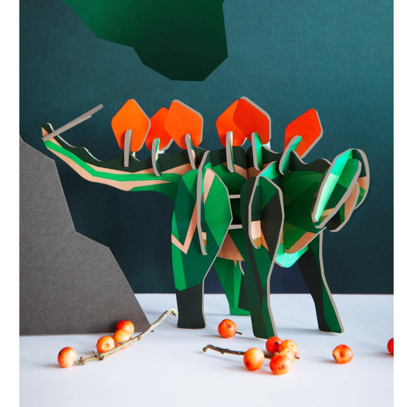 Studio Roof 3D Model Mythical Figurines - Small - Stegosaurus