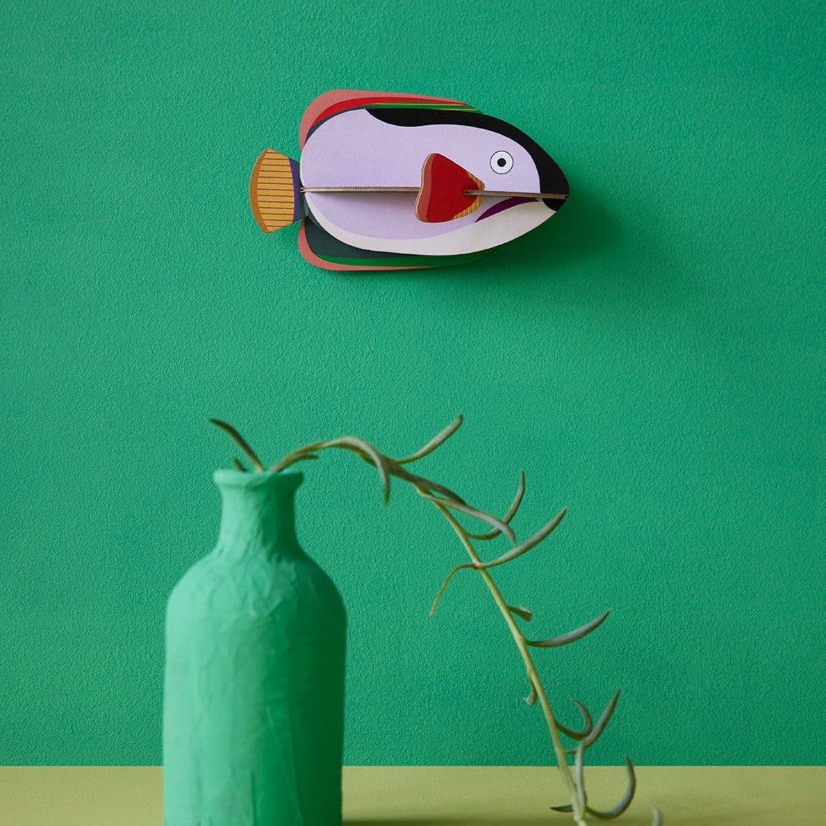 Studio Roof 3D Model Wall Decor - King Angelfish