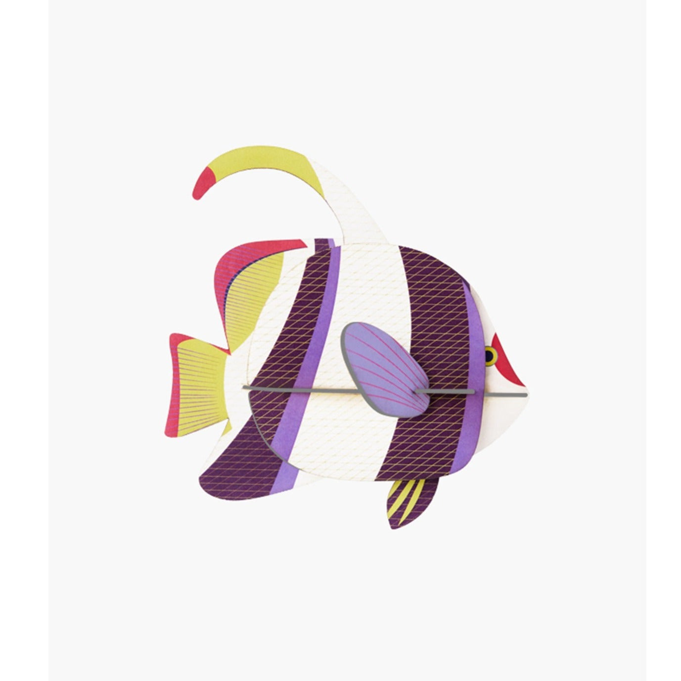 Studio Roof 3D Model Wall Decor - Marine Angelfish