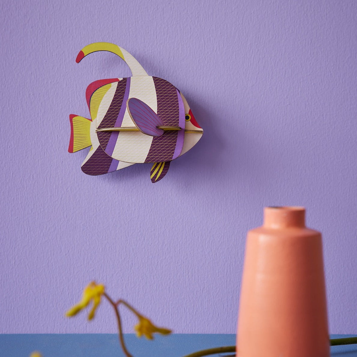 Studio Roof 3D Model Wall Decor - Marine Angelfish