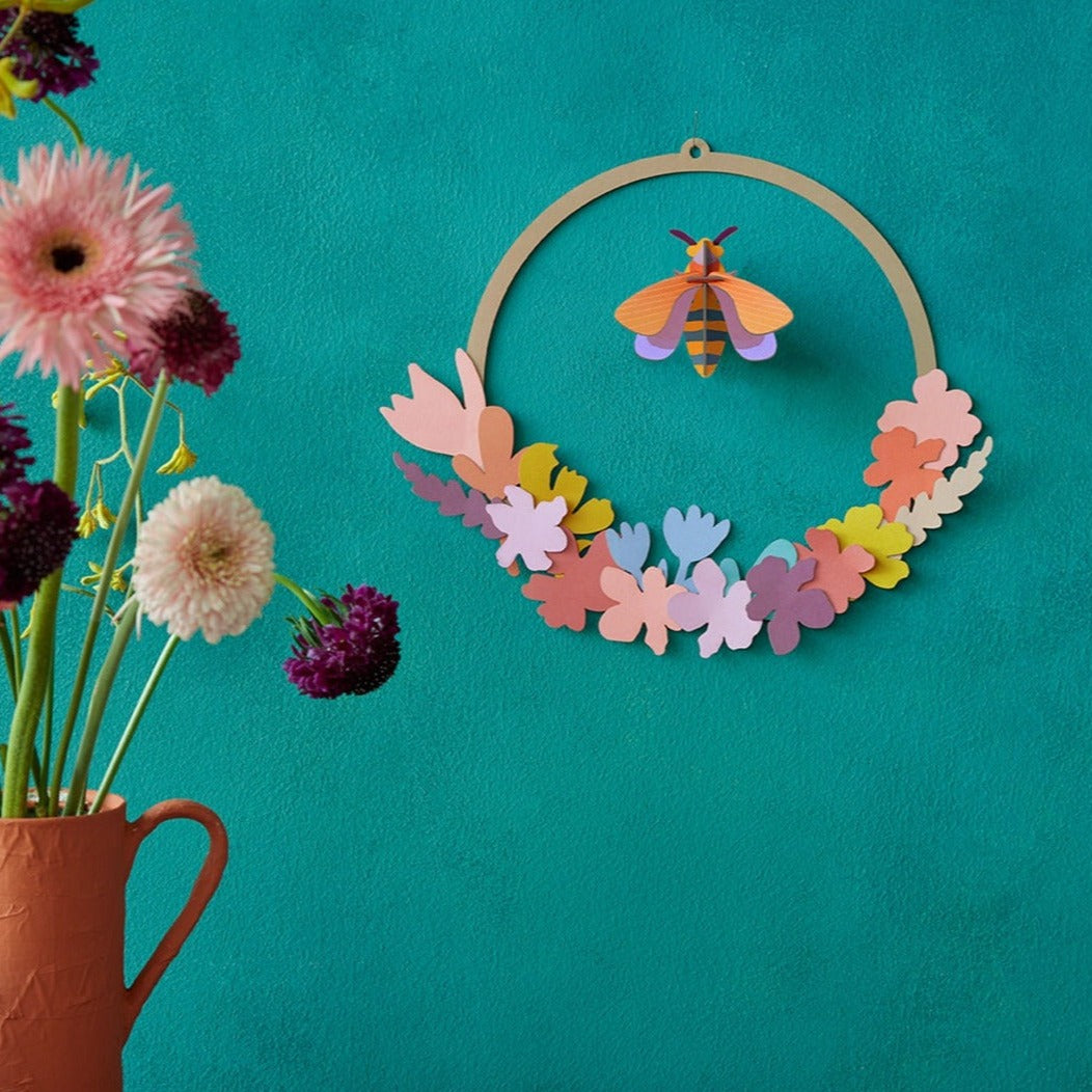 Studio Roof 3D Model Wall Decor - Meadow Wreath