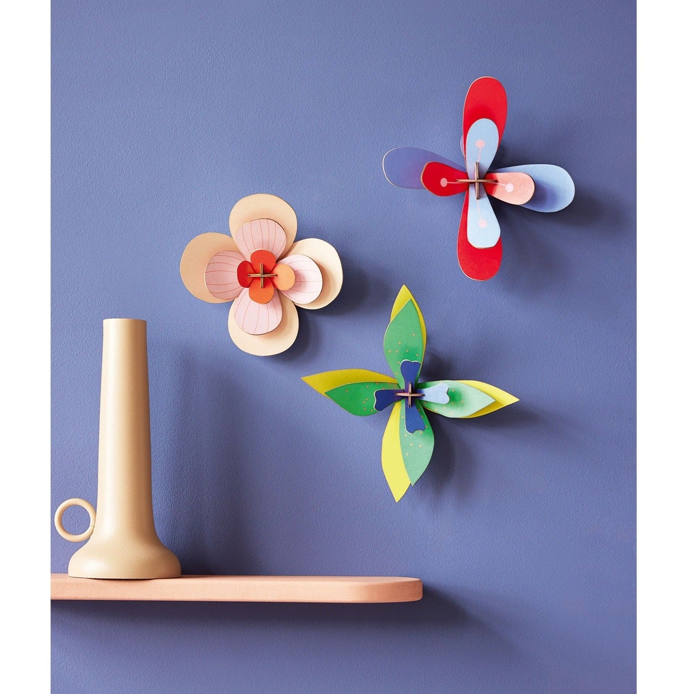 Studio Roof 3D Model Wall Decor - Flowers - Lime Cocktail