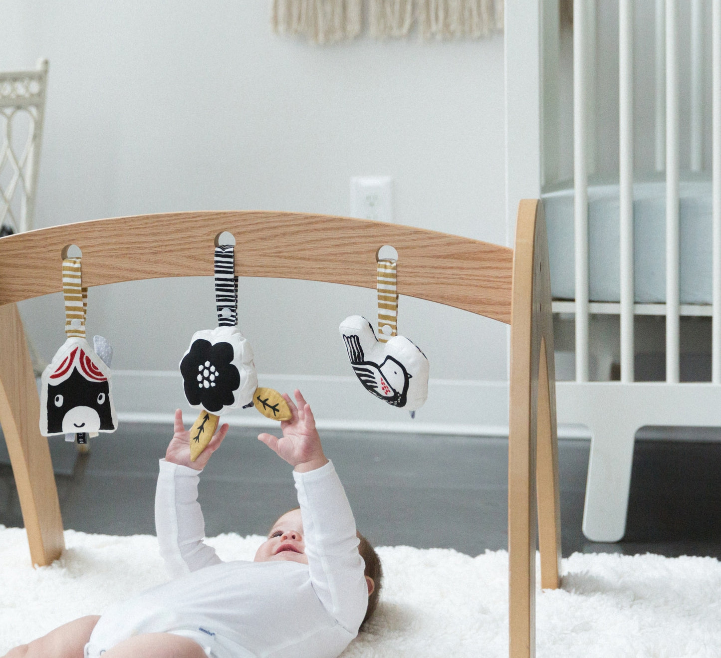 Wee Gallery Organic Stroller Toy - Birdie