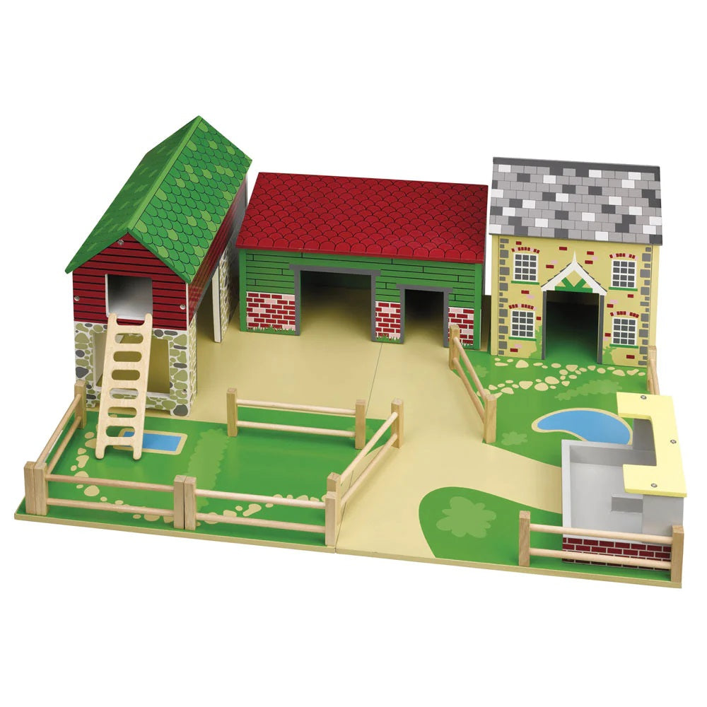Tidlo The Oldfield Farm Wooden Playset