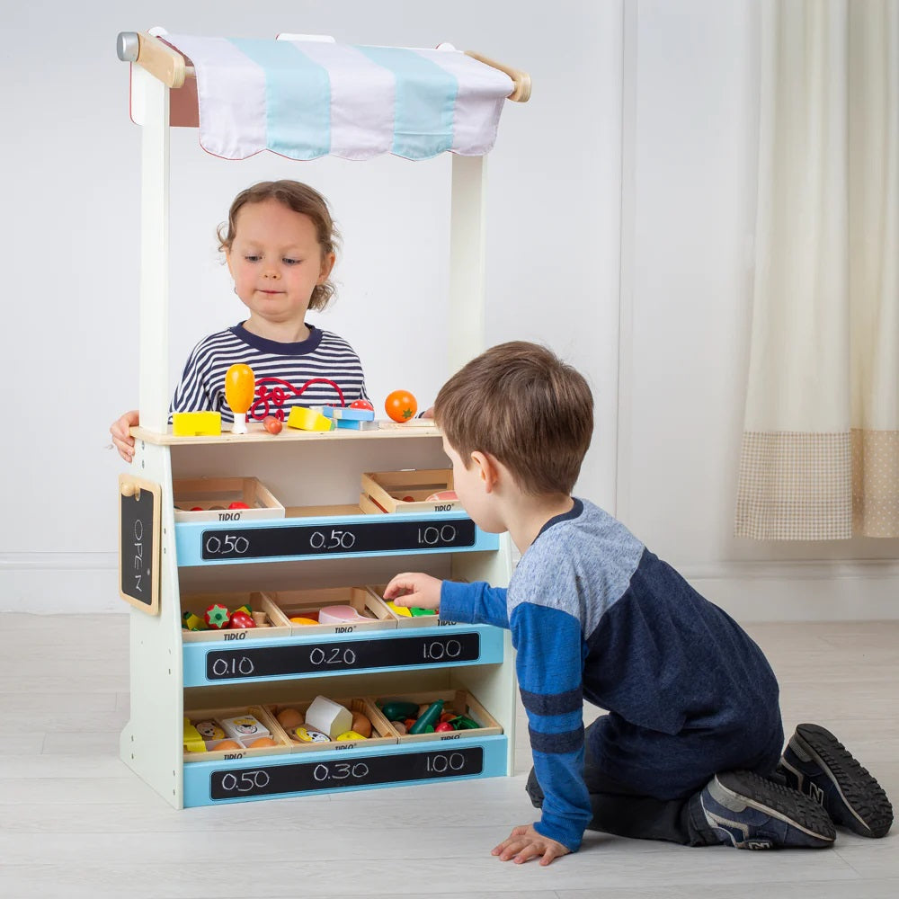 Tidlo Wooden Play Shop and Theatre