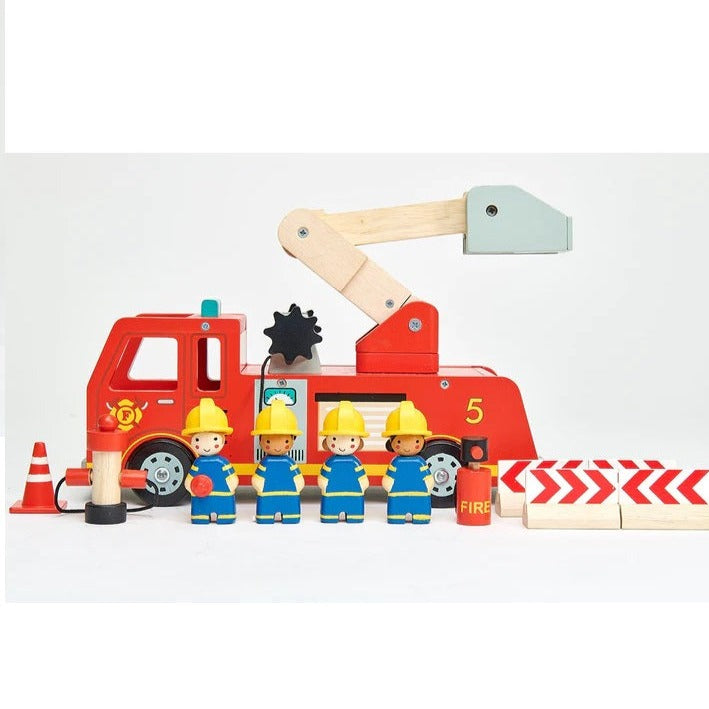Tender Leaf Toys Fire Engine