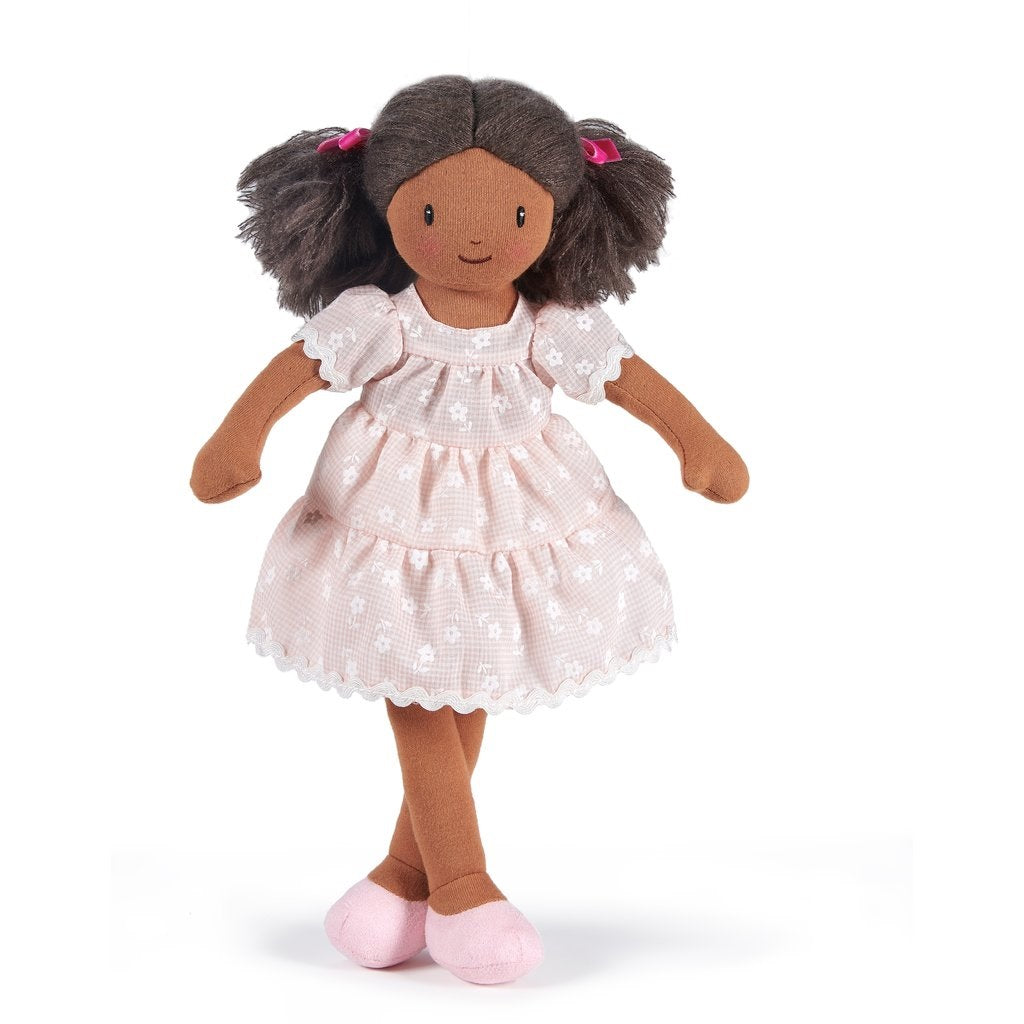ThreadBear Design Mia Pink Rag Doll