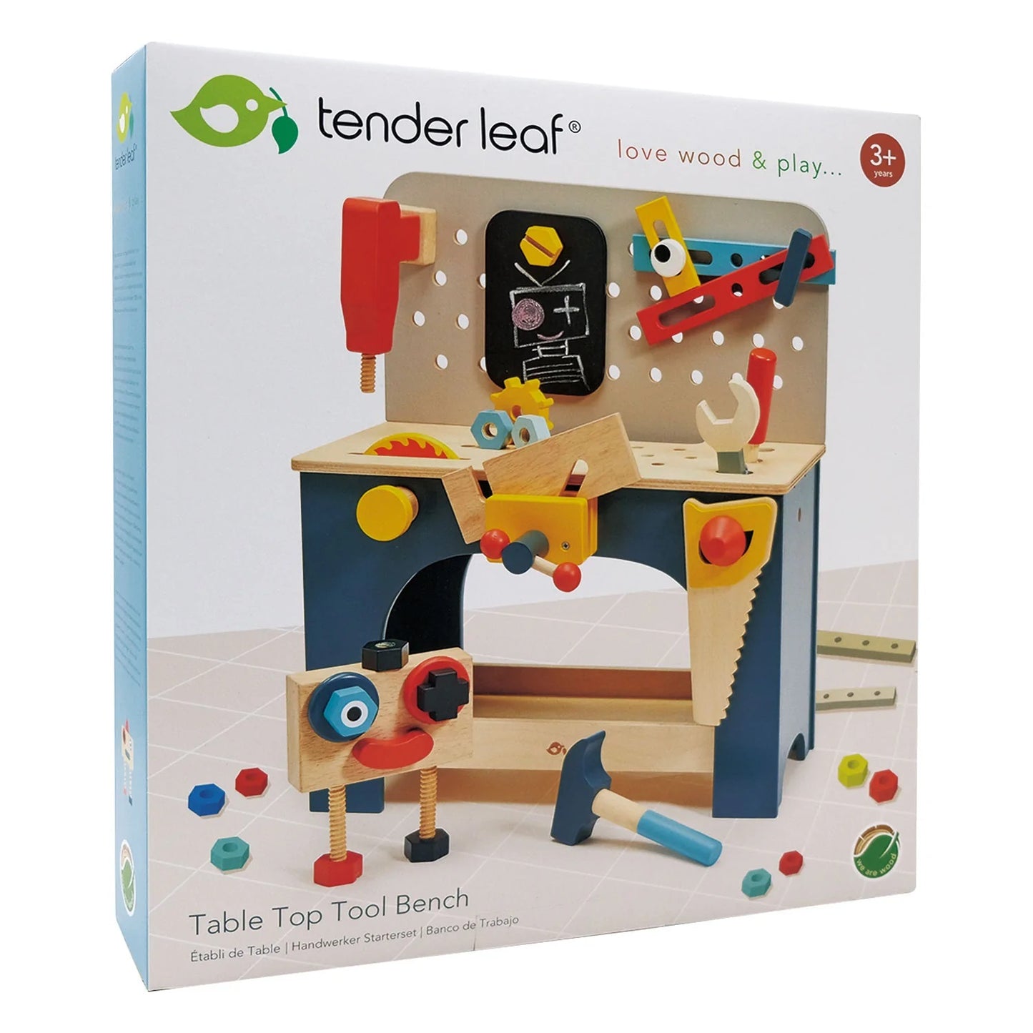 Tender Leaf Toys Table Top Tool Bench
