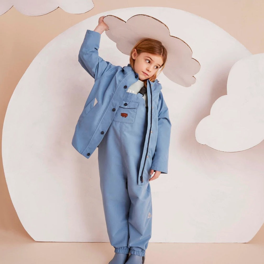 Toastie Kids Waterproof Raincoat - Rain Blue