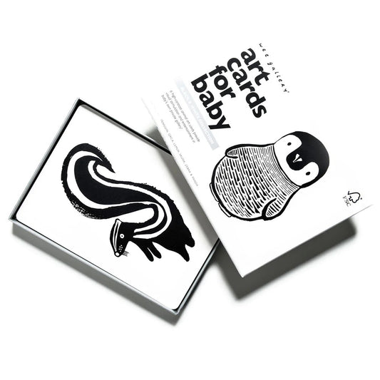 Wee Gallery Art Cards for Baby - Black & White