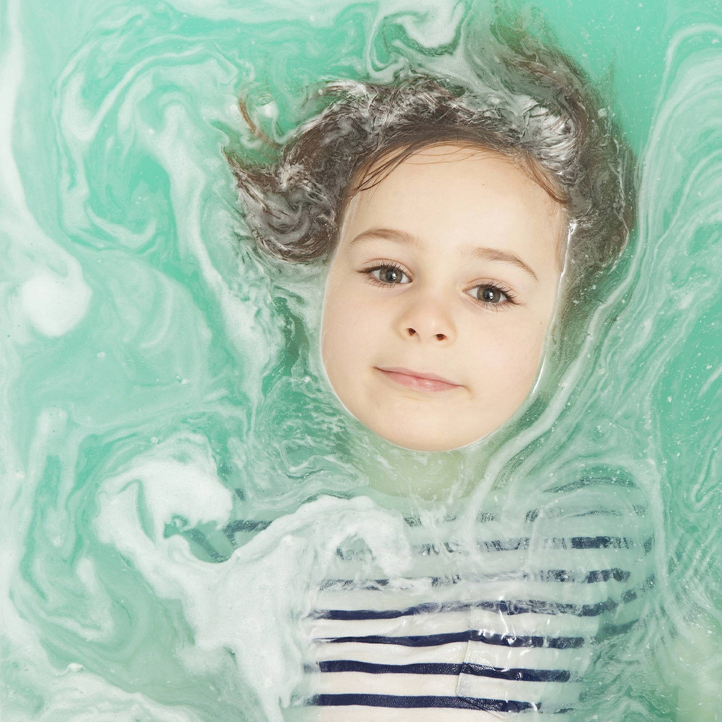 Nailmatic Foaming Bath Salts Tube - Lagoon