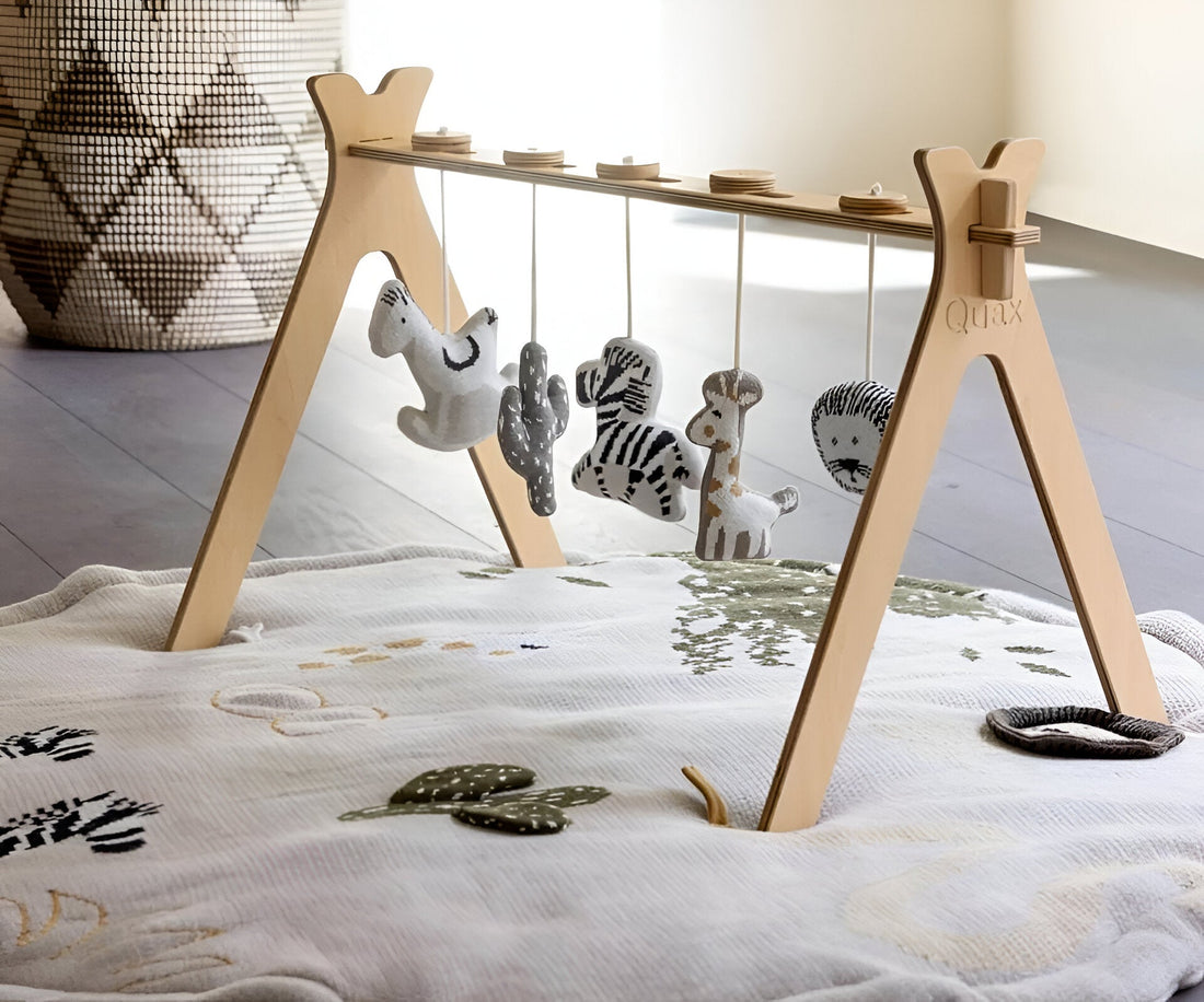 Why is a Wooden Baby Gym one of the Best Early Toys for Your Baby?