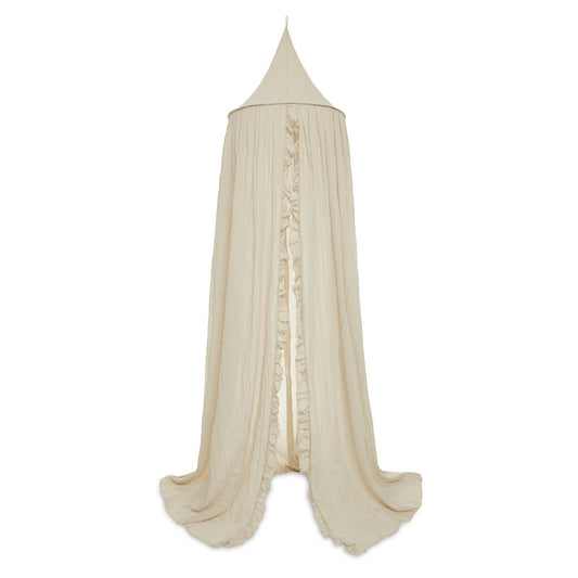 Jollein Vintage Bed Canopy - Ruffle Nougat