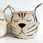 Bellybambino Natural Tiger Seagrass Basket - Large