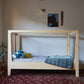 Oeuf NYC Perch Nest Bed - White & Birch