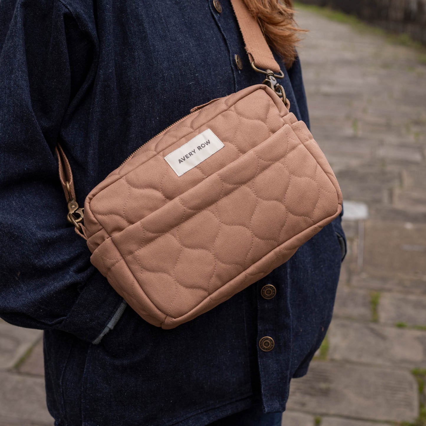 Avery Row Pram Organiser Bag - Latte