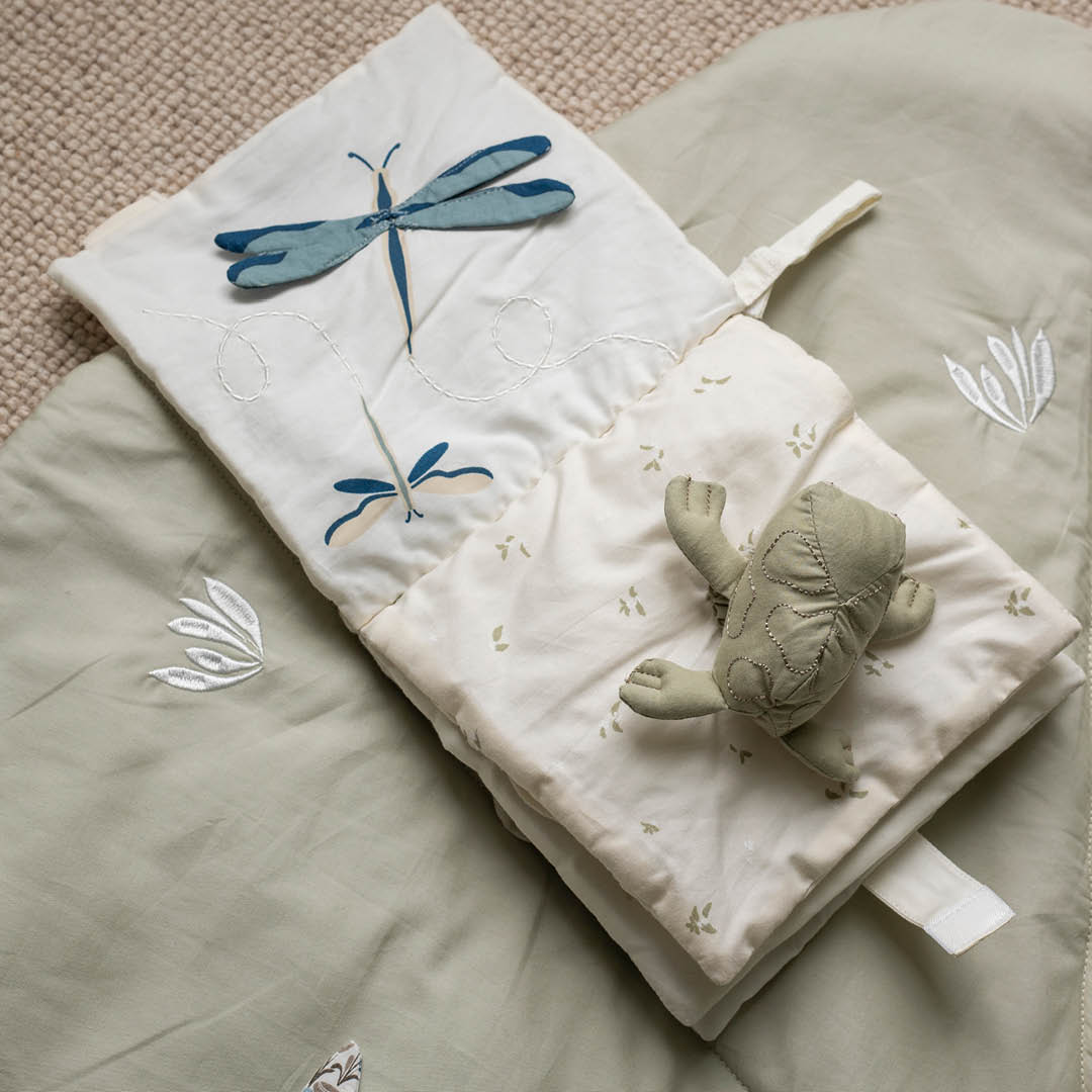 Avery Row Baby Fabric Book - Tales of the Riverbank