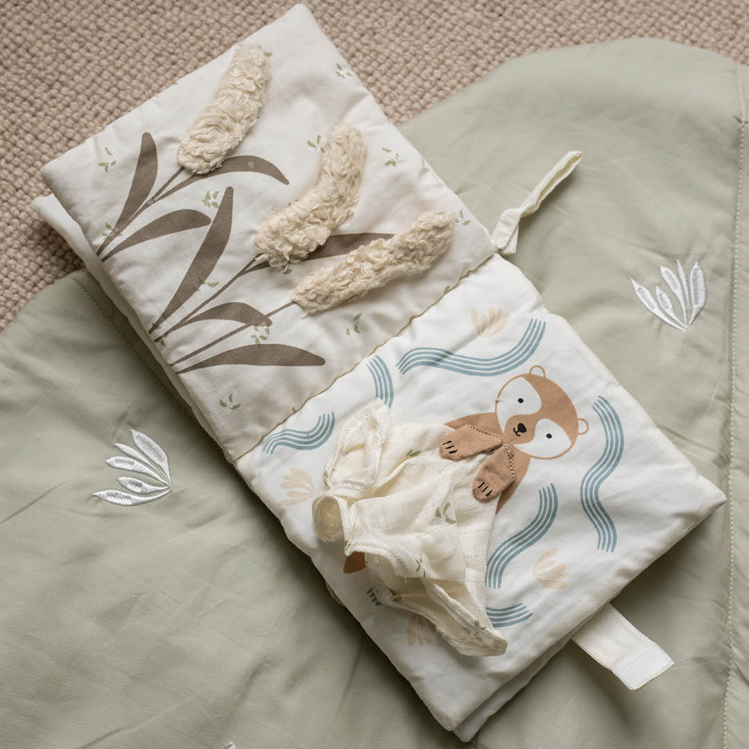 Avery Row Baby Fabric Book - Tales of the Riverbank