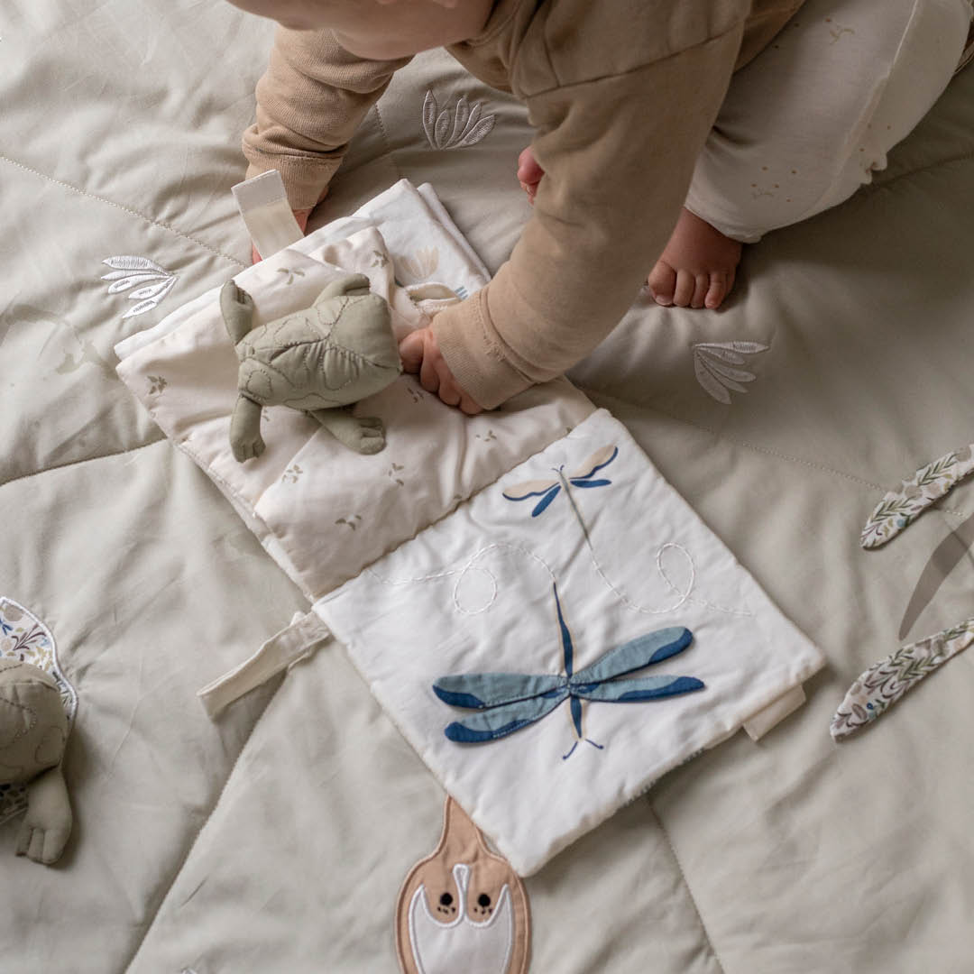 Avery Row Baby Fabric Book - Tales of the Riverbank