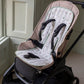 Avery Row Pram Seat Liner - Little Farm/Greenhouse Gingham