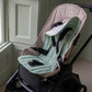 Avery Row Pram Seat Liner - Little Farm/Greenhouse Gingham