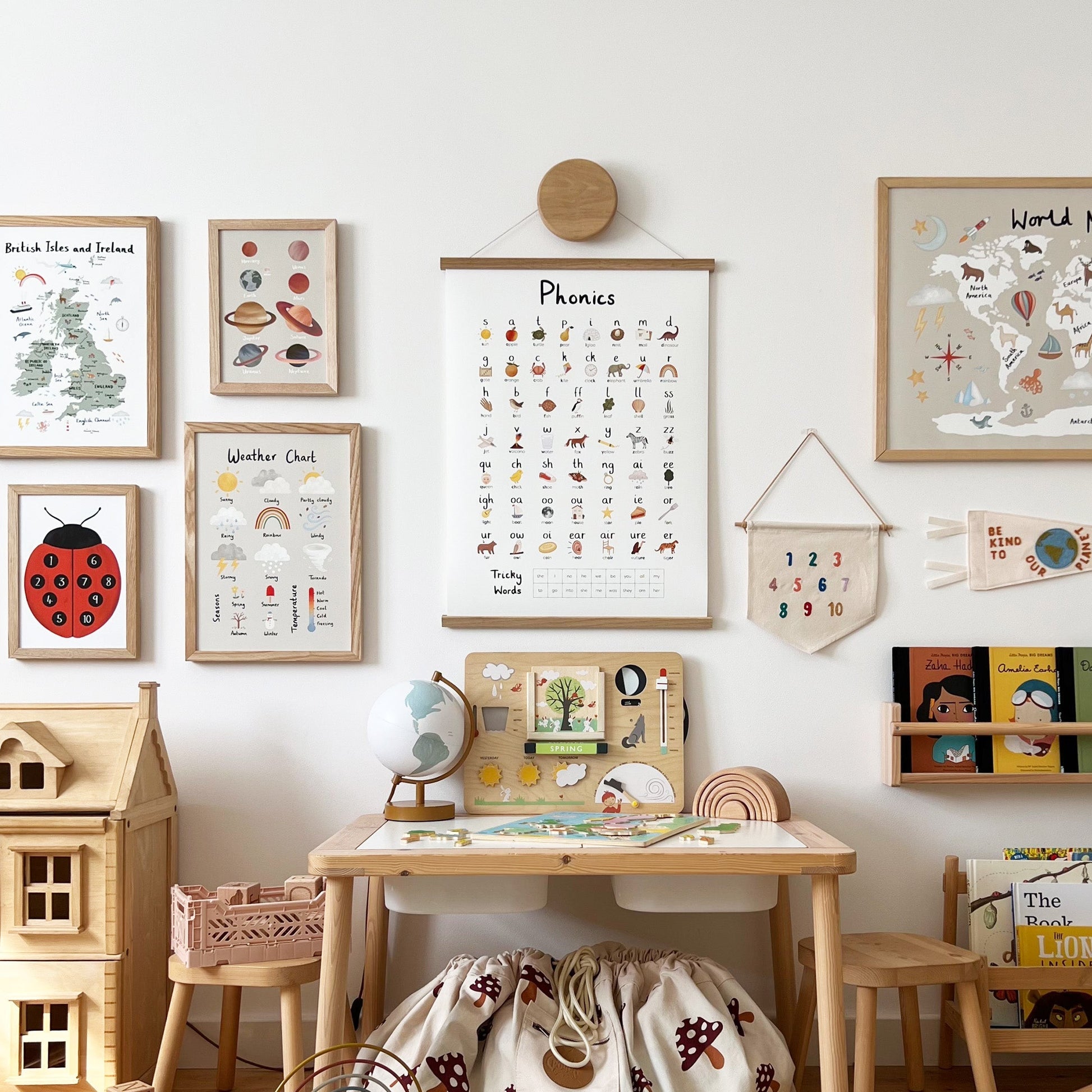 Kid of the Village Phonics Art Print