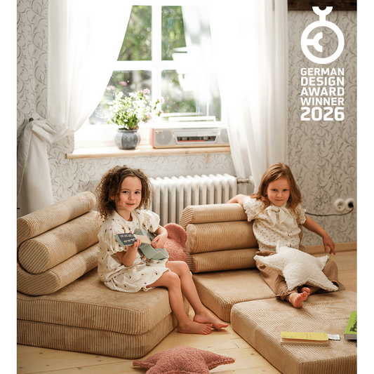 Wigiwama Flipster Chair - Corduroy Brown Sugar