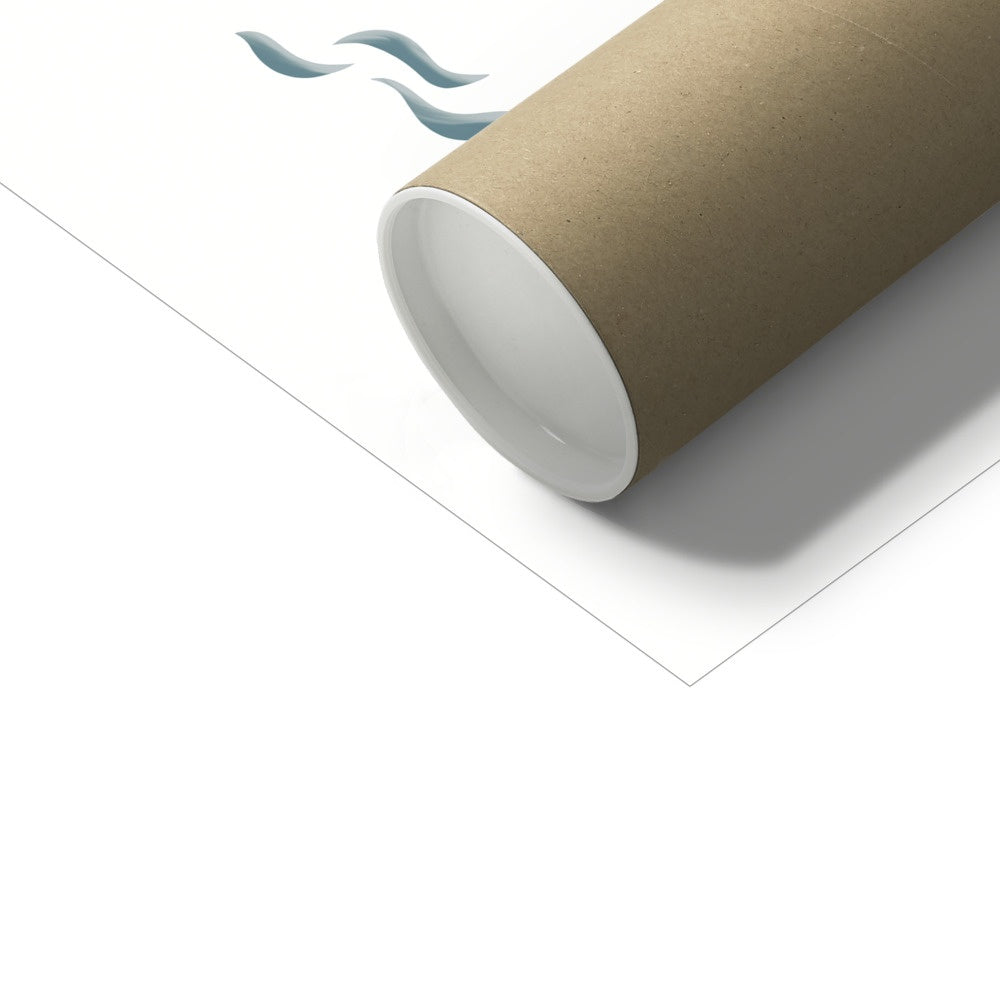 Kid of the Village When I grow up I want to be a Mermaid Art Print