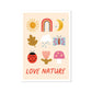 Kid of the Village Love Nature Art Print