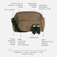 Finnsøn FREYA Eco Oversized Stroller Organiser with Clips - Mocha