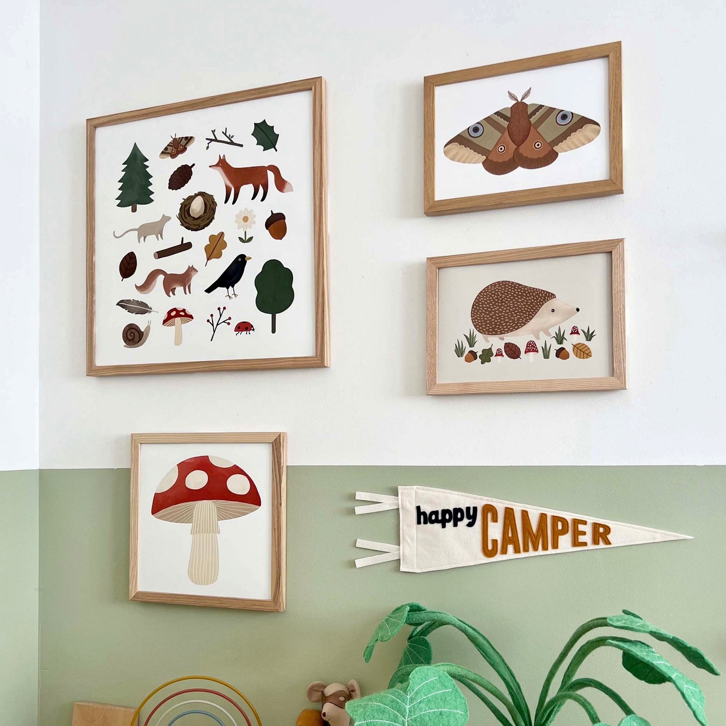 Kid of the Village Moth Art Print