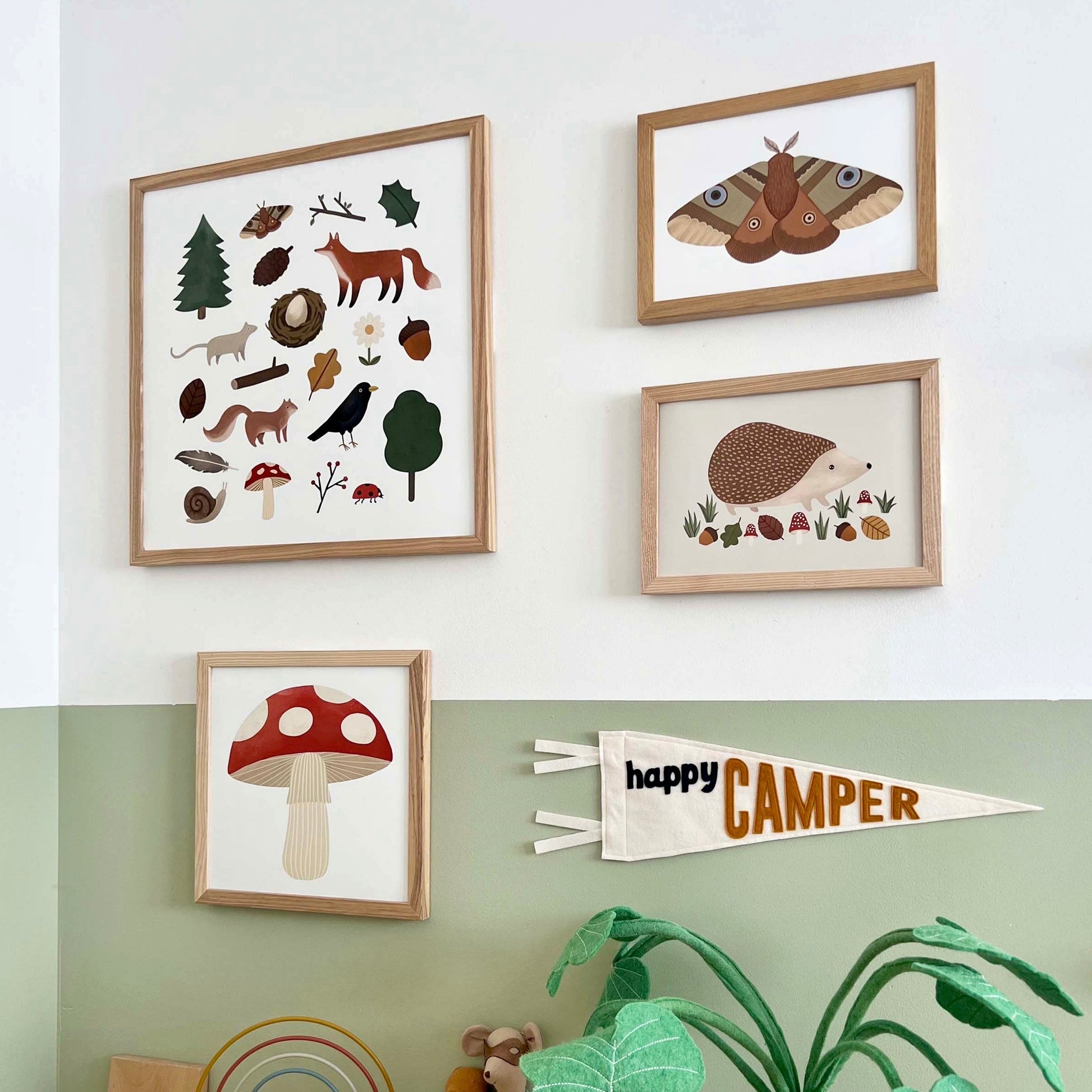 Kid of the Village Moth Art Print