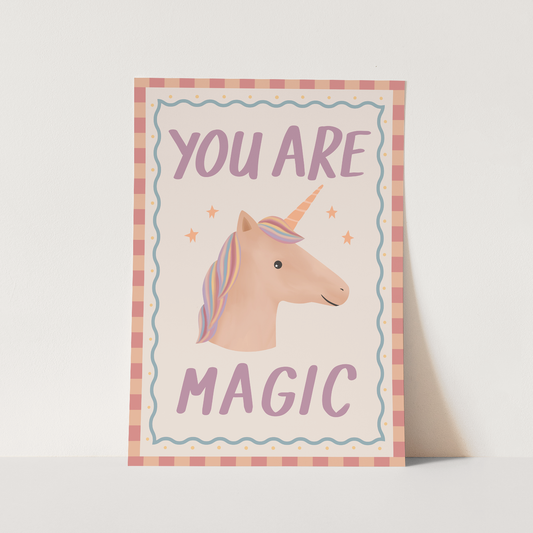 Kid of the Village You Are Magic Art Print