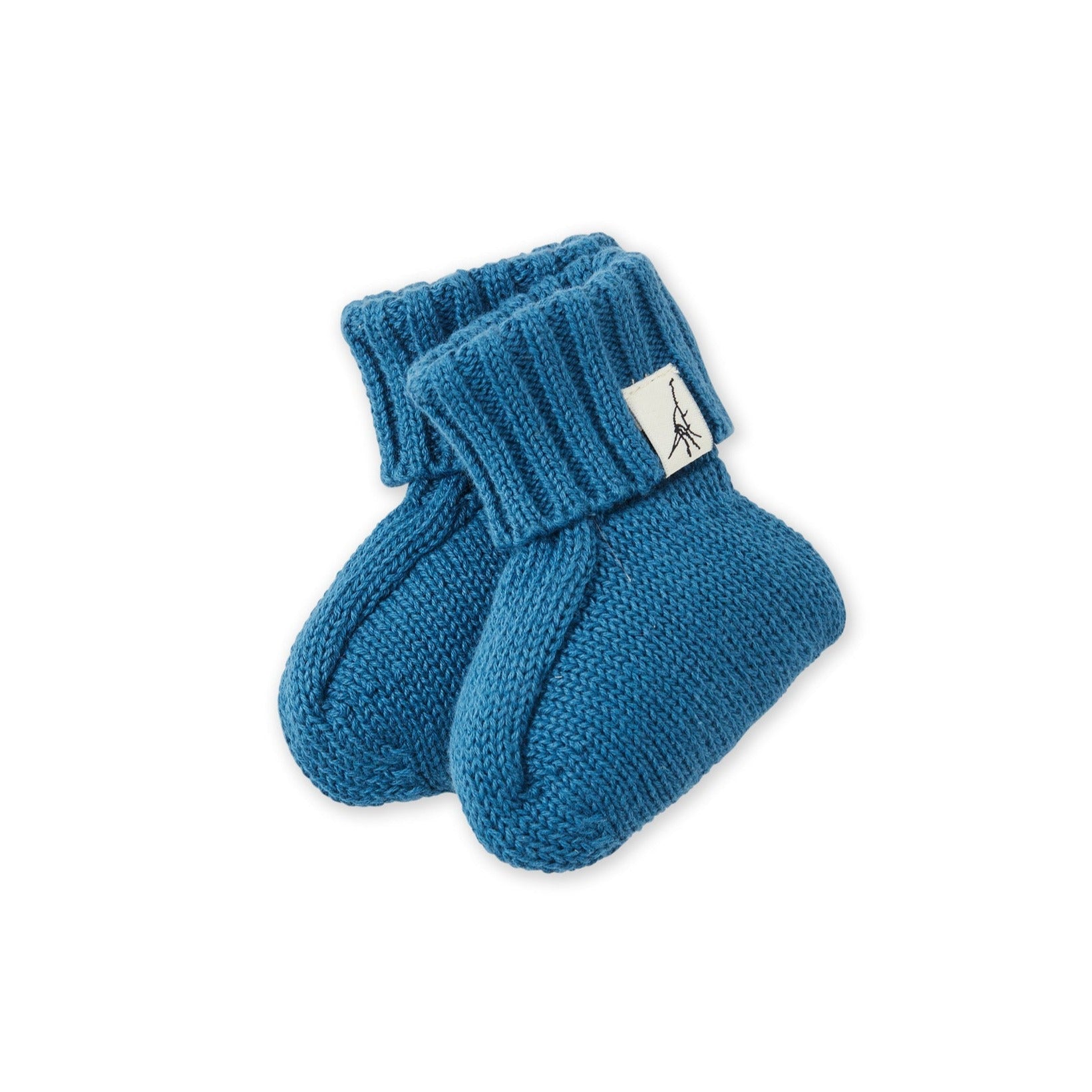 Organic Cotton Nordic Knit Baby Booties by Vild House of Little (2 Colours Available)