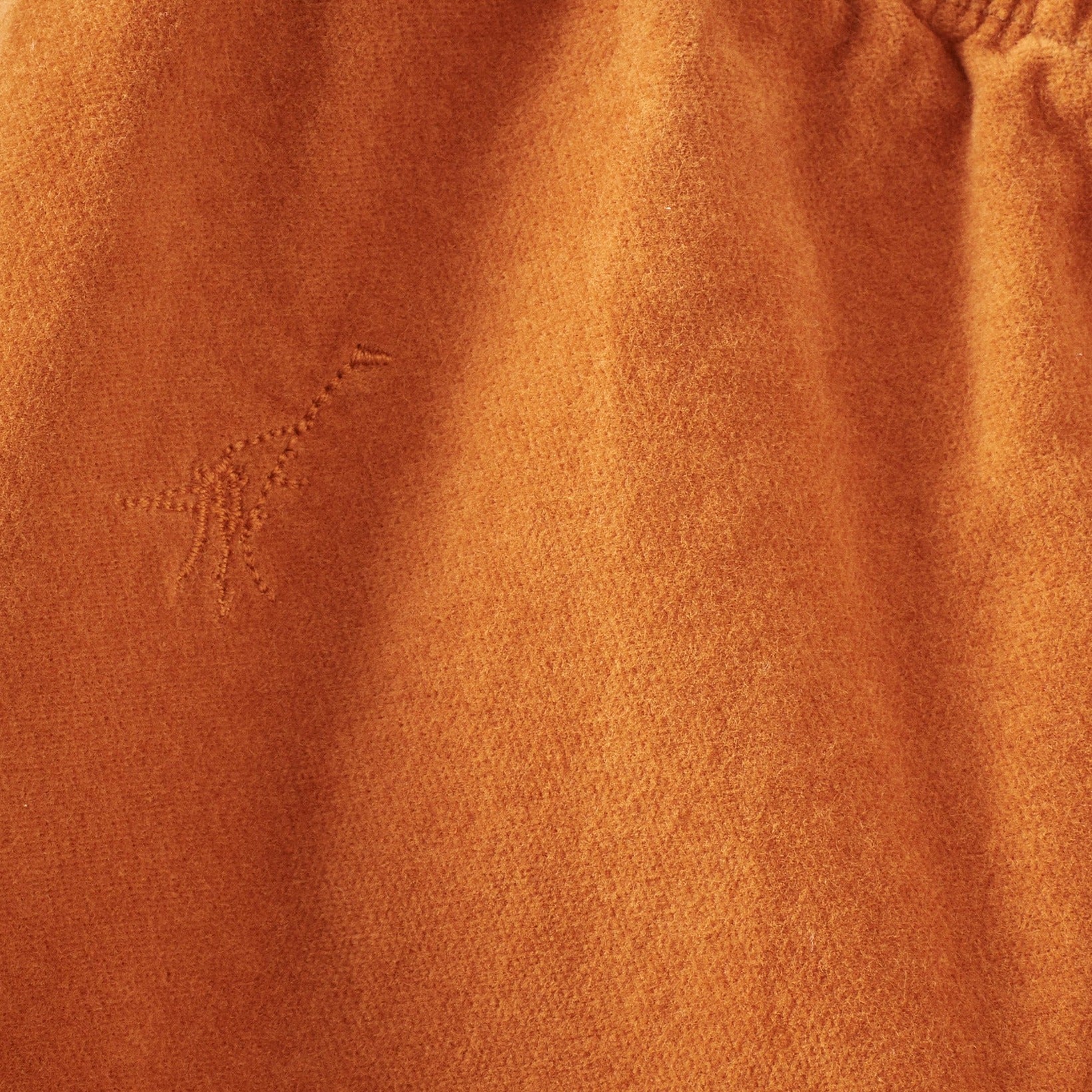 Organic Cotton Velvet Trousers in Raw Sienna by Vild House of Little