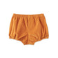Organic Cotton Velvet Baby Bloomers in Raw Sienna by Vild House of Little