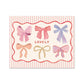 Kid of the Village Lovely Bows Art Print - Pink