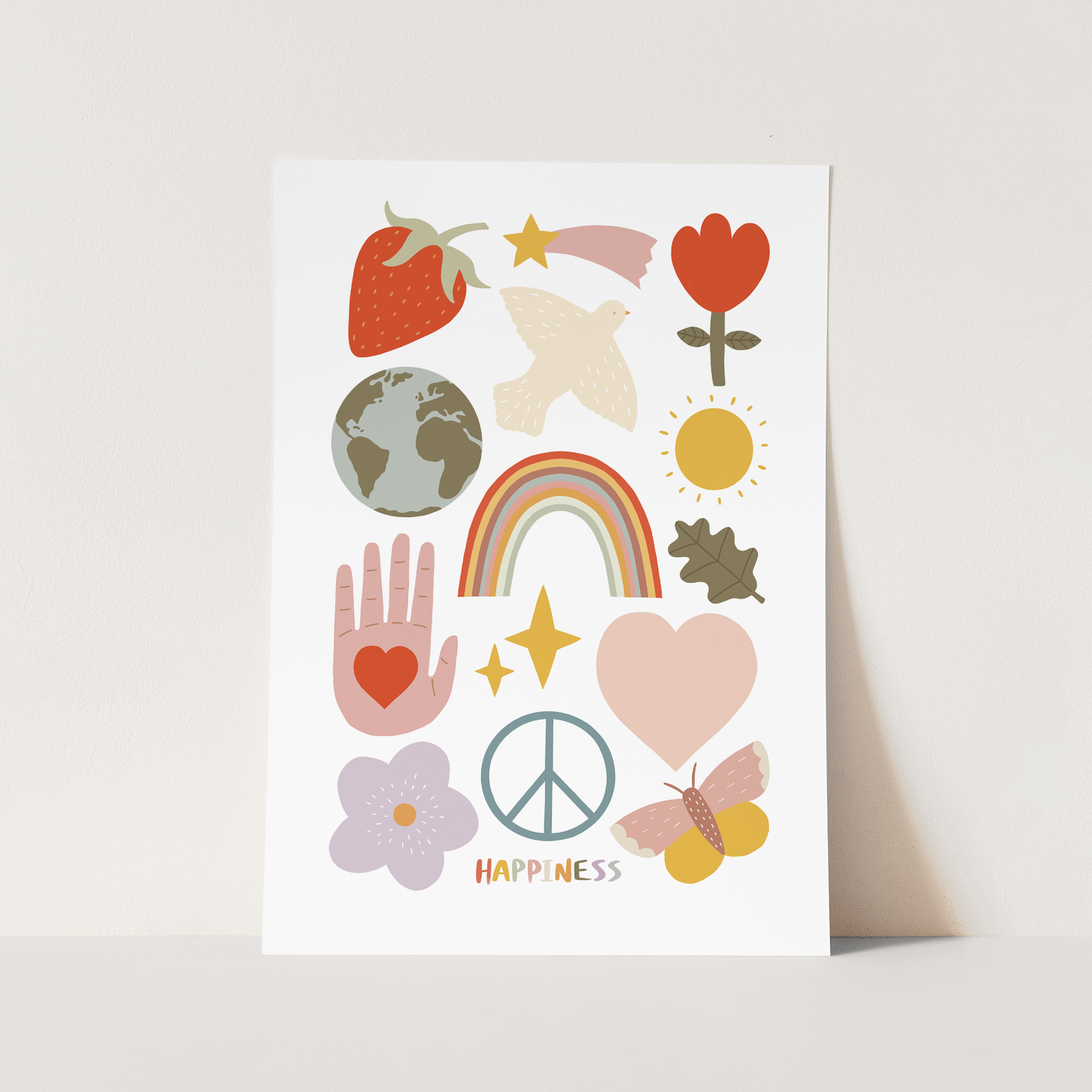 Kid of the Village Happiness Art Print