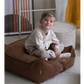 Wigiwama Beanbag Chair & Ottoman Set - Corduroy Toffee