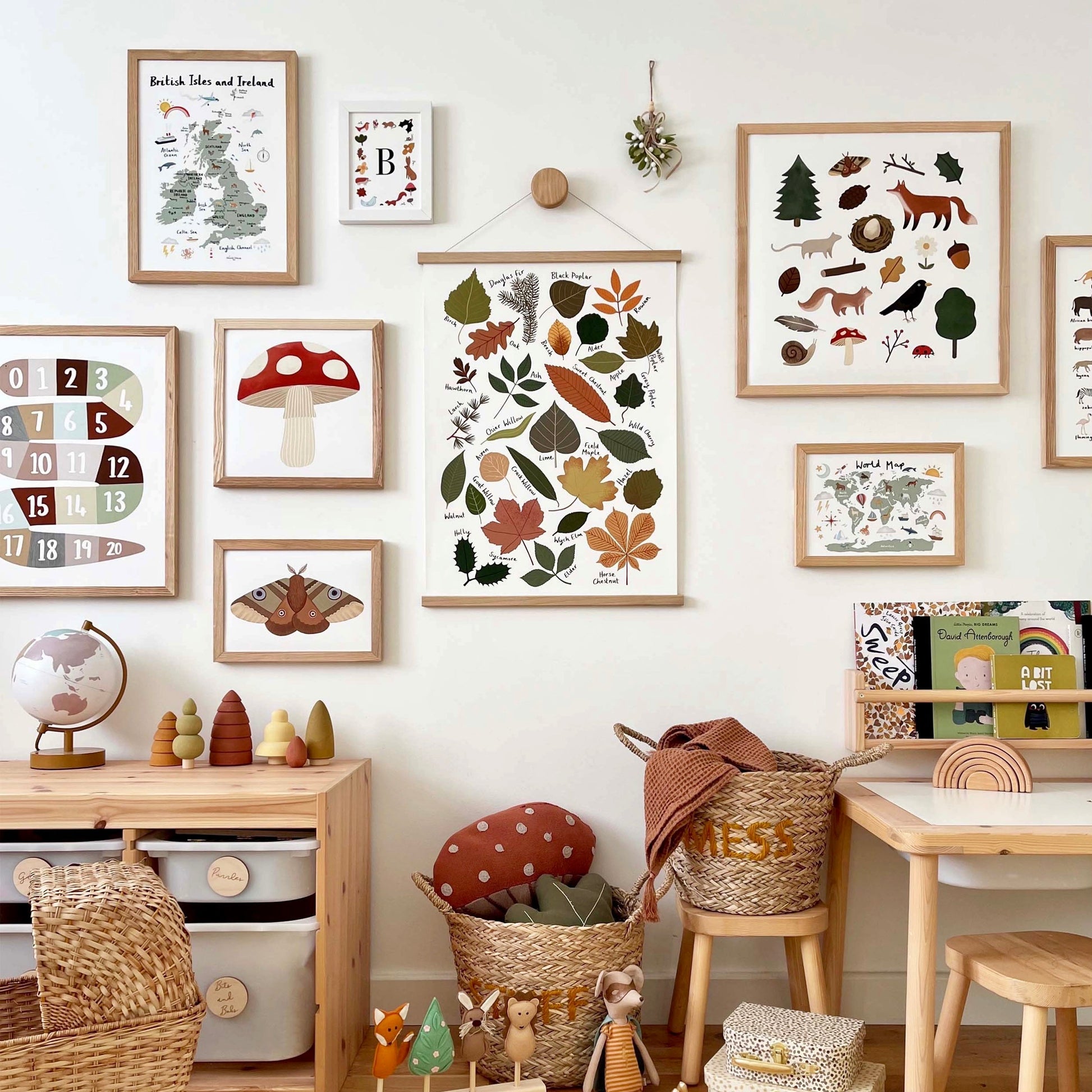 Kid of the Village Mushroom Art Print