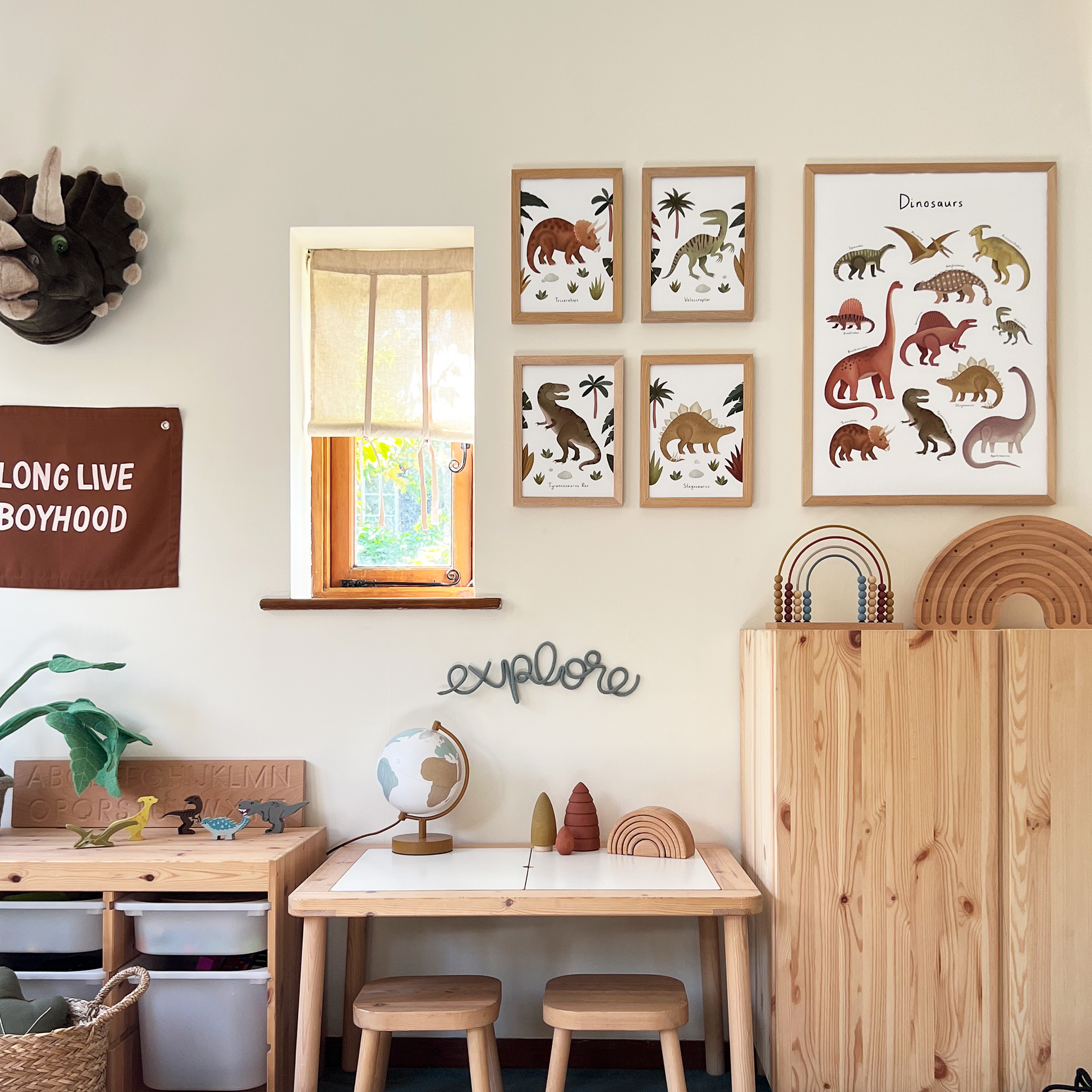 Kid of the Village Tyrannosaurus Rex Art Print