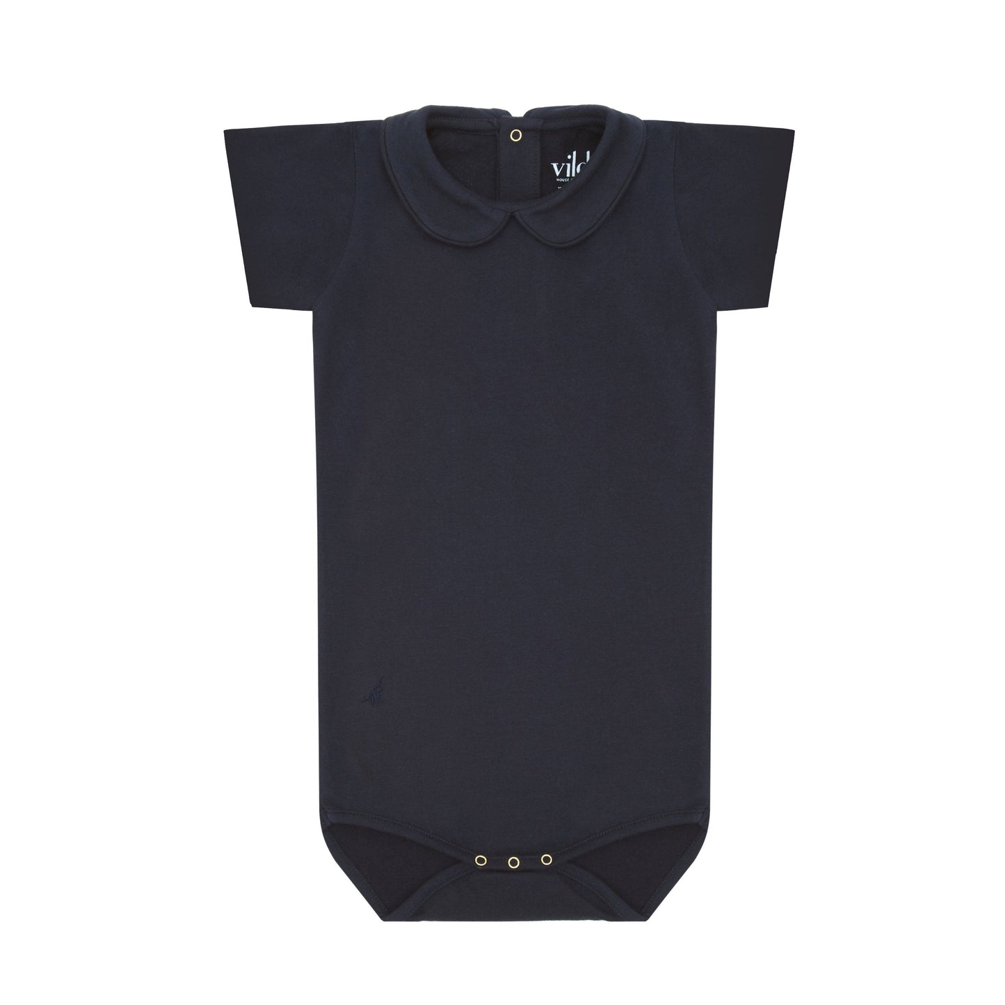 Organic Cotton Collared Baby Bodysuit by Vild House of Little (6 Colours Available)