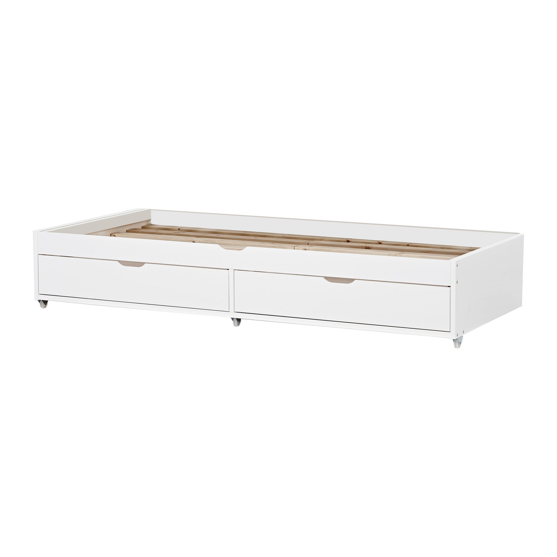 Hoppekids Noah Deluxe Sofa Bed - 90 x 200 cm - White