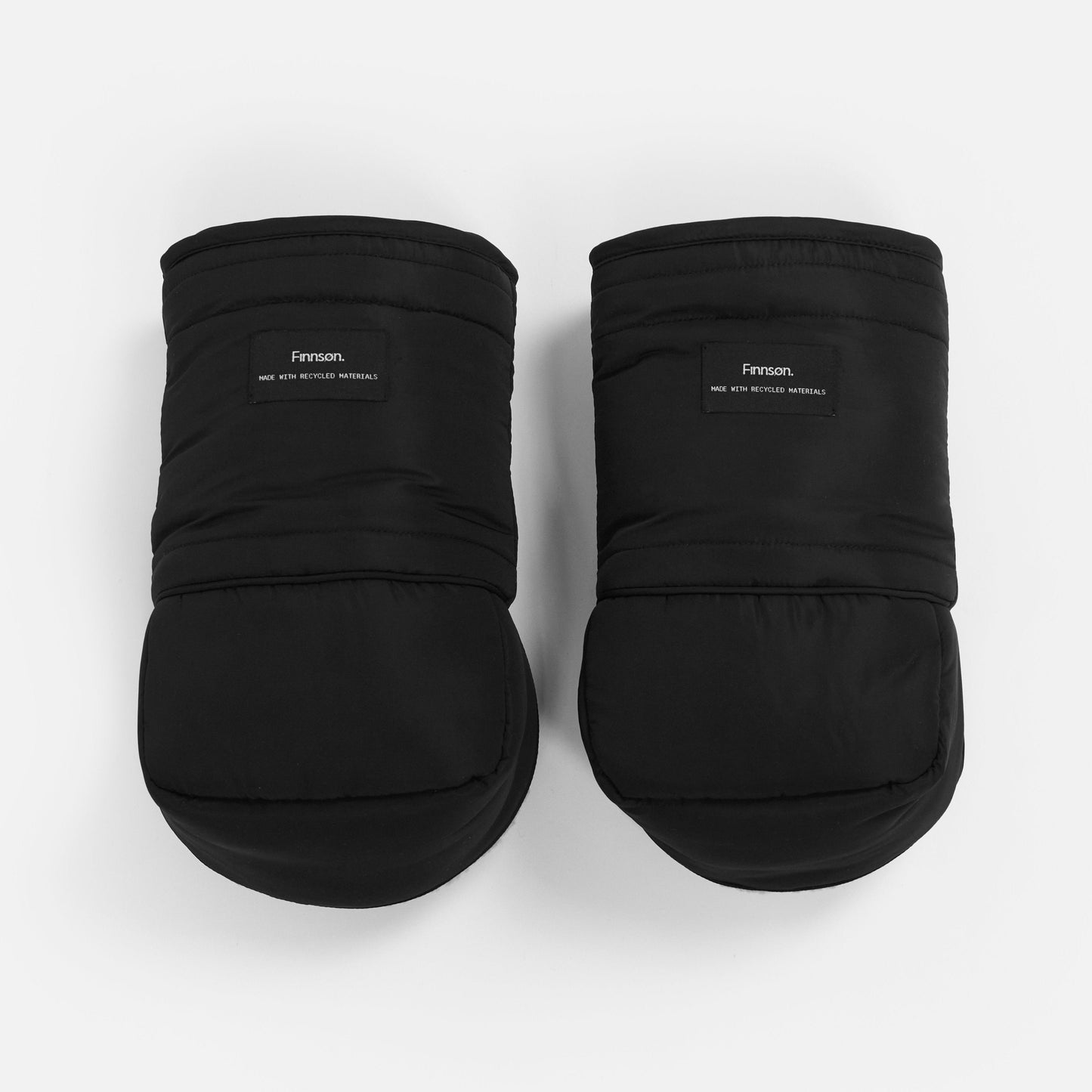 Finnson ASTRID Eco Universal Stroller Mittens - Black