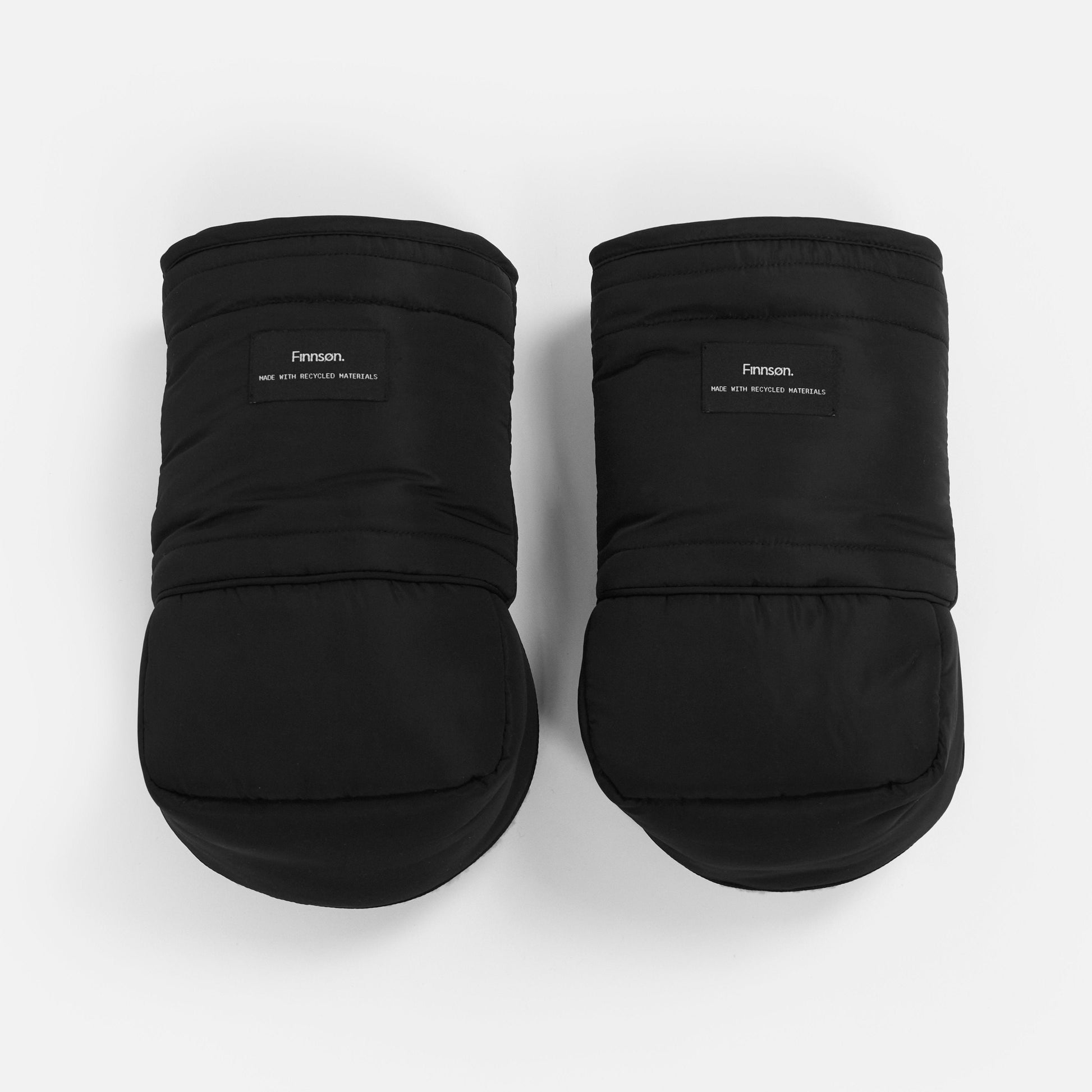 Finnson ASTRID Eco Universal Stroller Mittens - Black