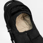 Finnson ALMA Eco Universal Quilted Footmuff - Black