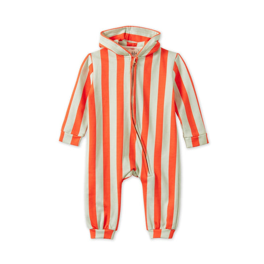 Striped Organic Cotton Baby Jumpsuit by Vild House of Little