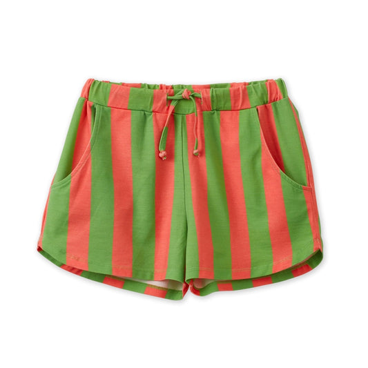 Striped Tencel Shorts by Vild House of Little