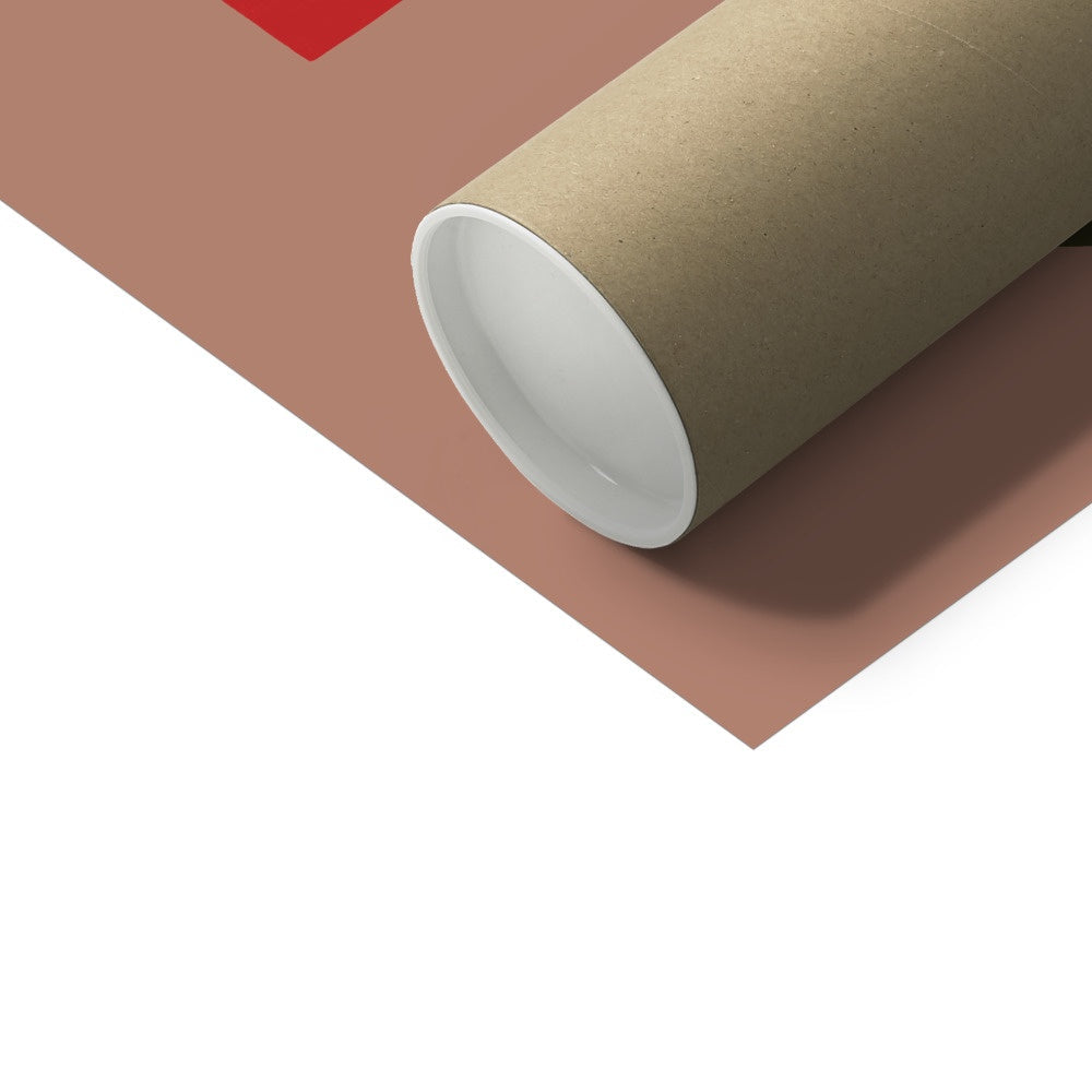 Kid of the Village Ladybird and Mushroom Art Print